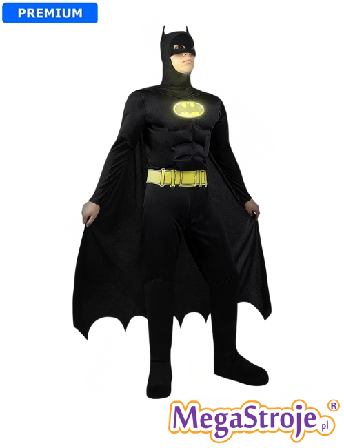 Kostium Batman Mroczny Rycerz z podświetlanym logo