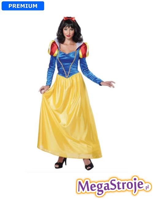 Kostium Królewna Śnieżka mega deluxe