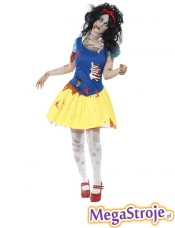 Kostium Królewna Śnieżka zombie