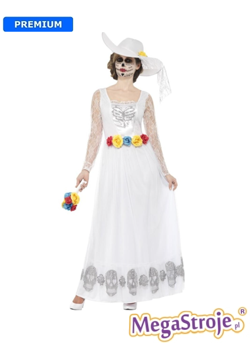 Kostium Panna Młoda Dia de los Muertos